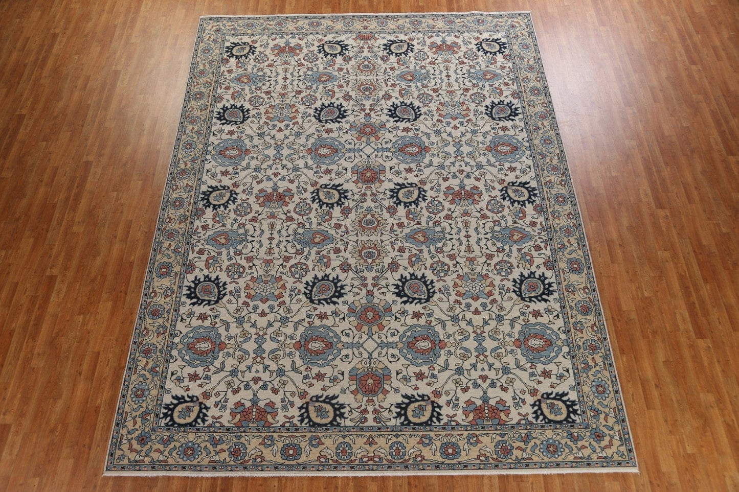 All-Over Floral Sultanabad Ziegler Oriental Area Rug 10x13