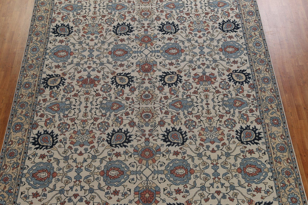 All-Over Floral Sultanabad Ziegler Oriental Area Rug 10x13