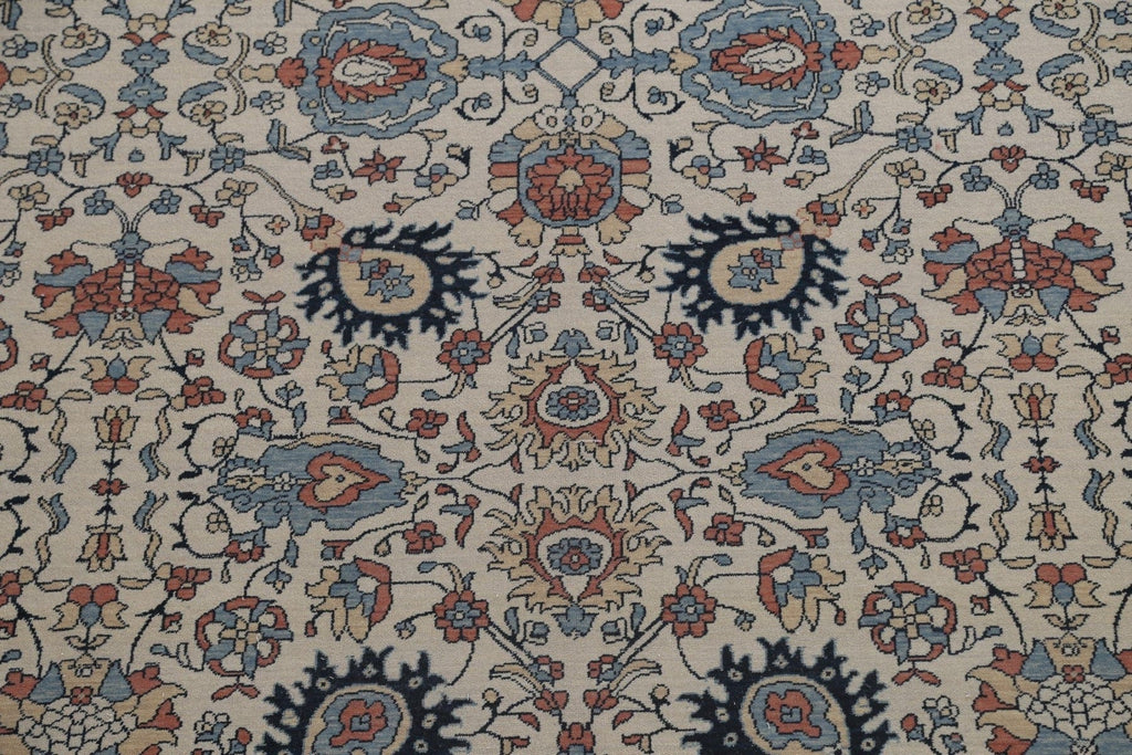 All-Over Floral Sultanabad Ziegler Oriental Area Rug 10x13