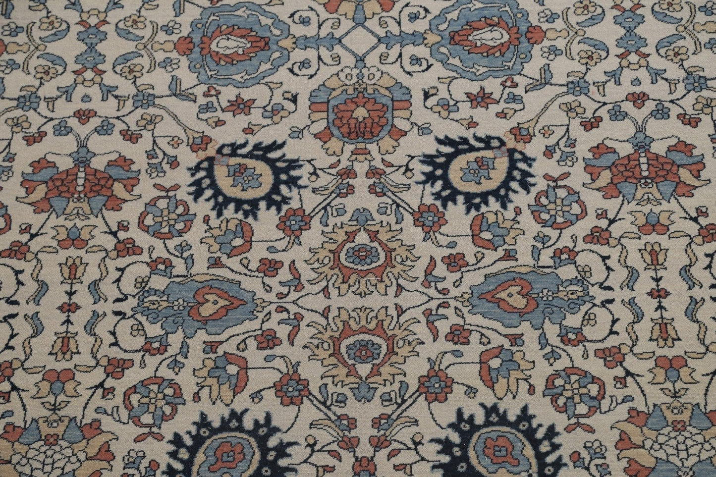 All-Over Floral Sultanabad Ziegler Oriental Area Rug 10x13