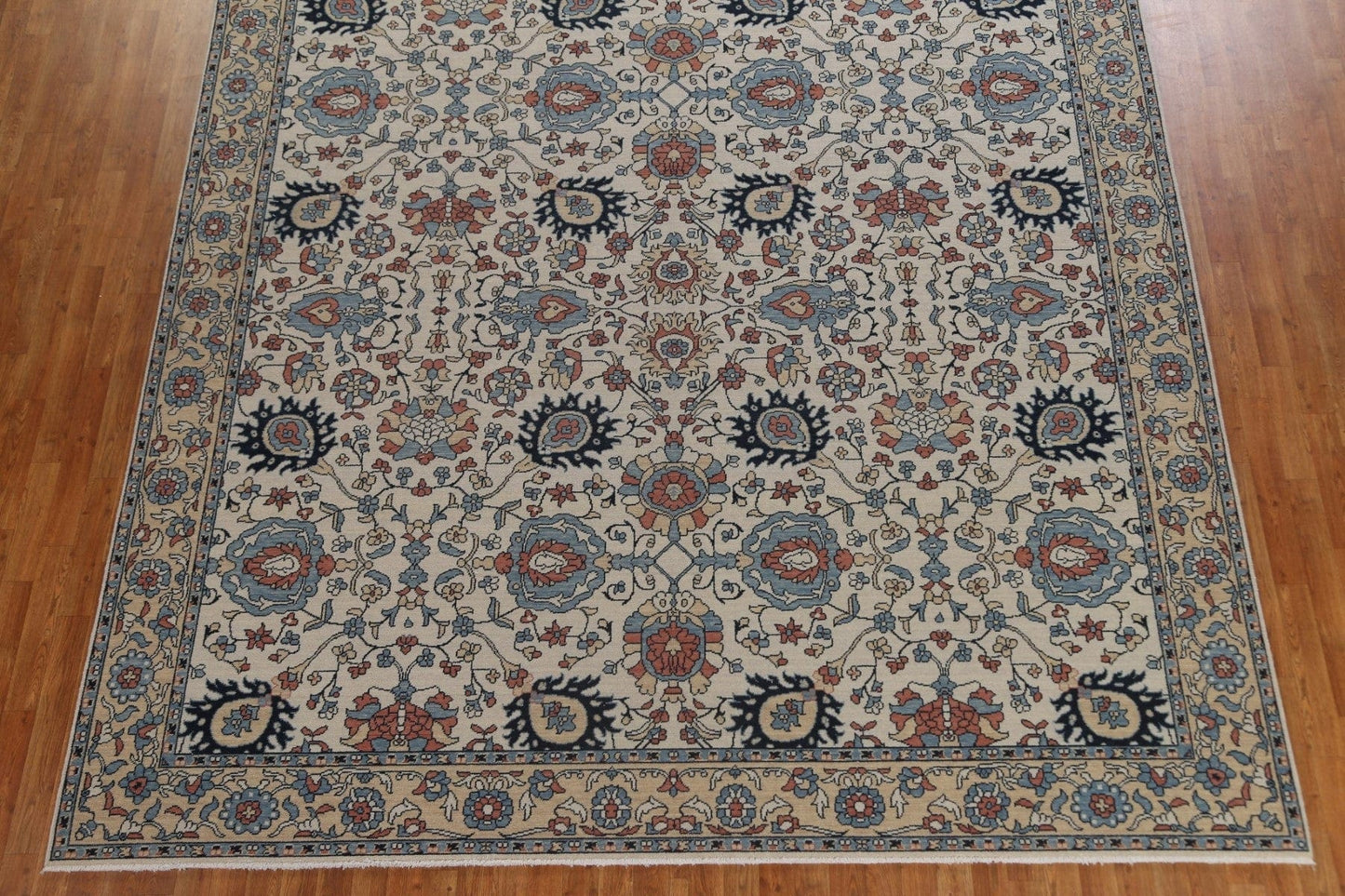 All-Over Floral Sultanabad Ziegler Oriental Area Rug 10x13