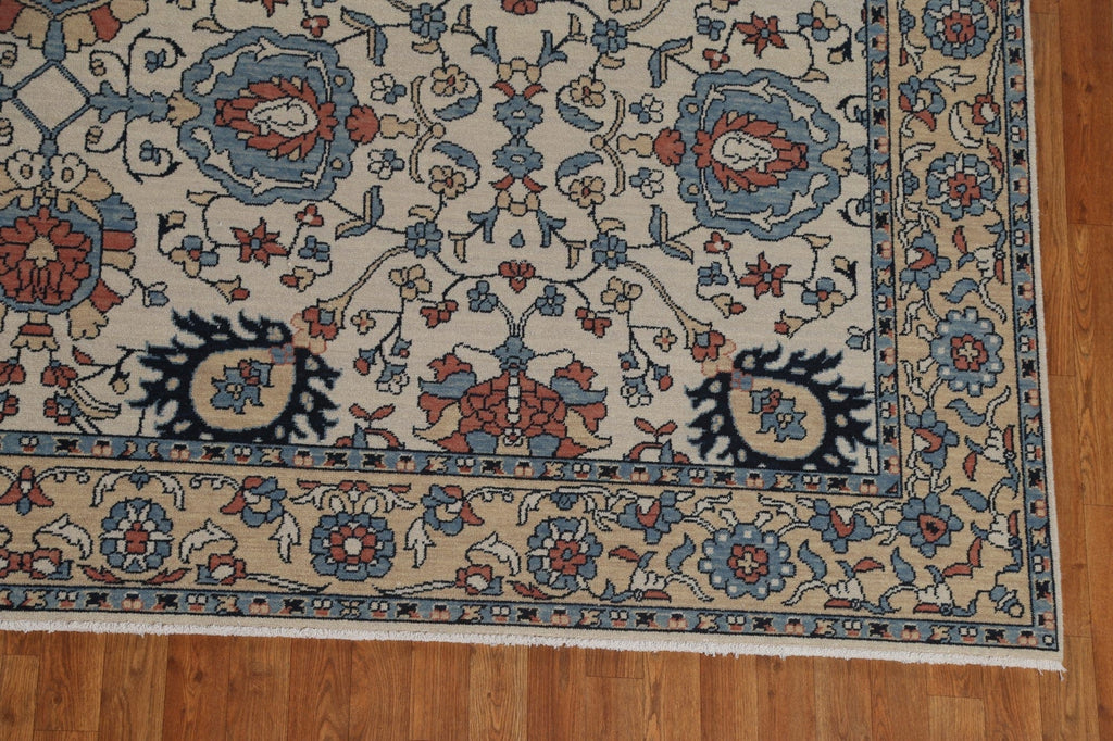 All-Over Floral Sultanabad Ziegler Oriental Area Rug 10x13