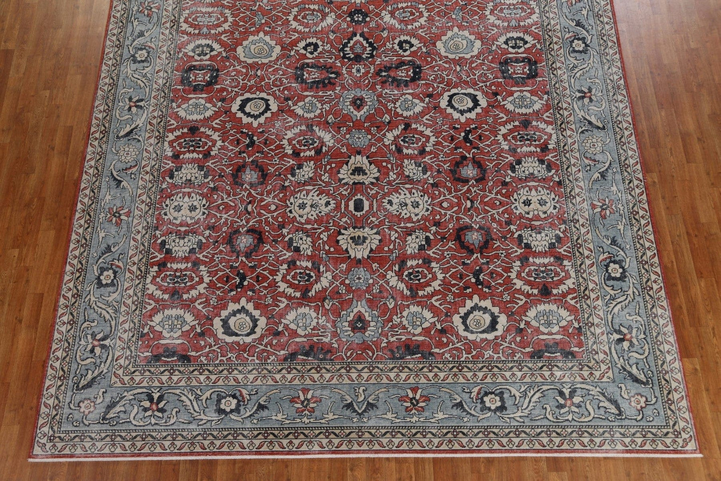 Red Floral Sultanabad Ziegler Turkish Area Rug 10x13