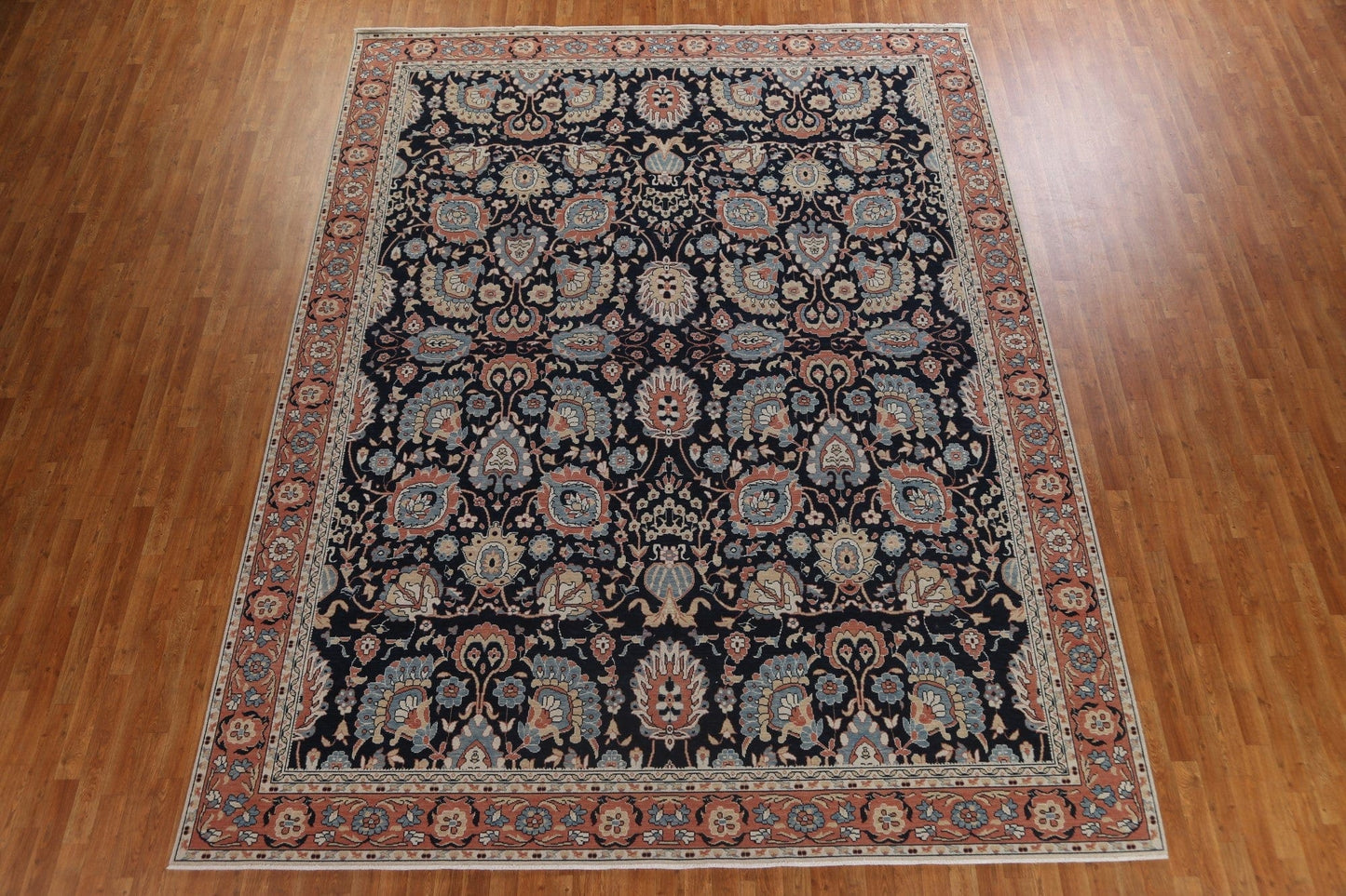 Hand-Knotted Wool Sultanabad Ziegler Oriental Area Rug 10x13