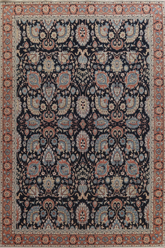 Hand-Knotted Wool Sultanabad Ziegler Oriental Area Rug 10x13