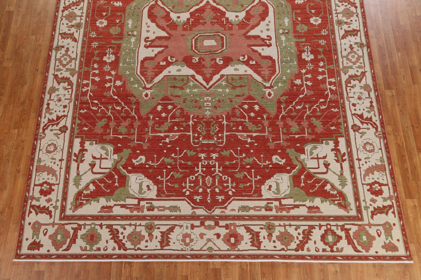 Handmade Wool Heriz Serapi Oriental Area Rug 10x13