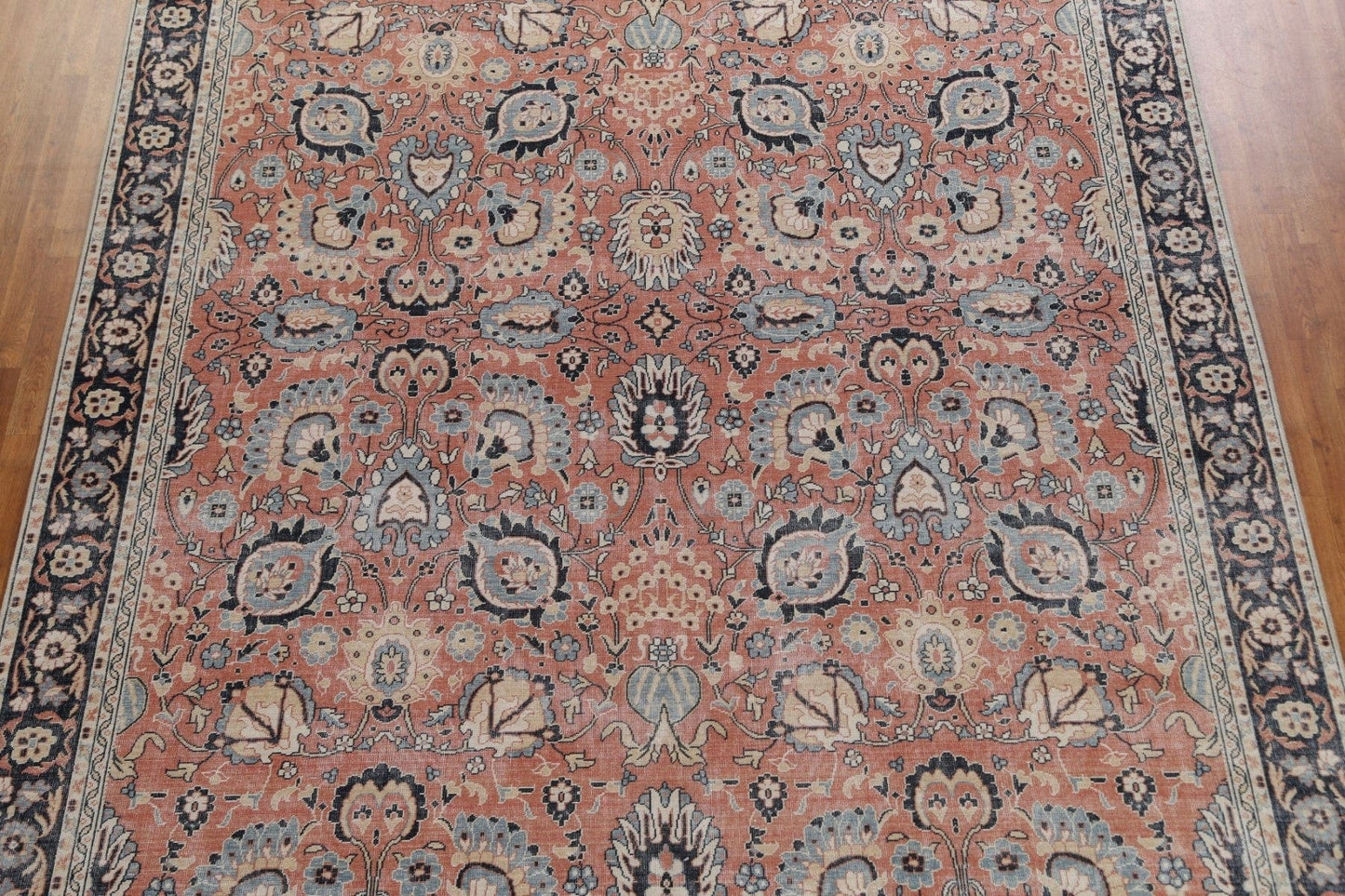 Hand-Knotted Wool Sultanabad Ziegler Turkish Rug 10x13