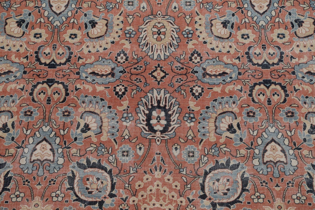 Hand-Knotted Wool Sultanabad Ziegler Turkish Rug 10x13