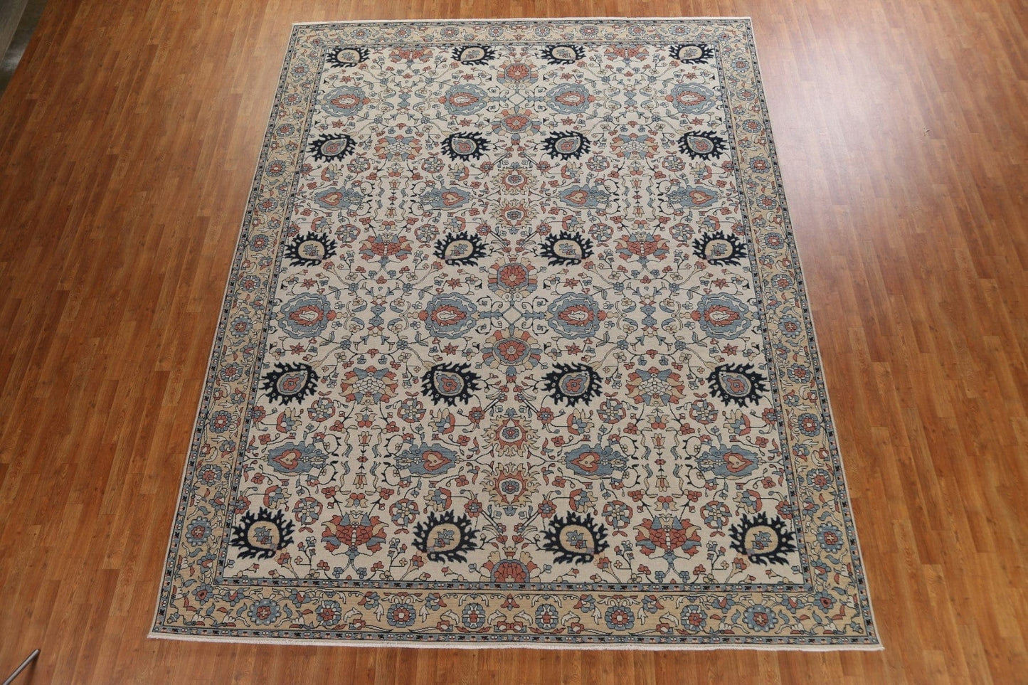 Handmade Wool Sultanabad Ziegler Turkish Area Rug 10x13