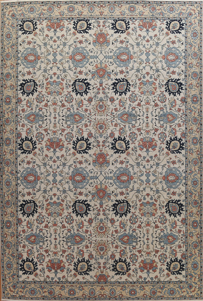 Handmade Wool Sultanabad Ziegler Turkish Area Rug 10x13