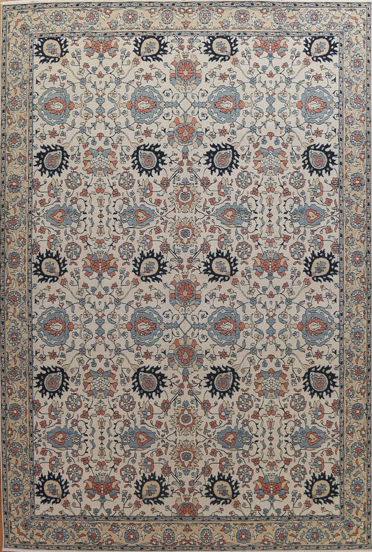 Handmade Wool Sultanabad Ziegler Turkish Area Rug 10x13