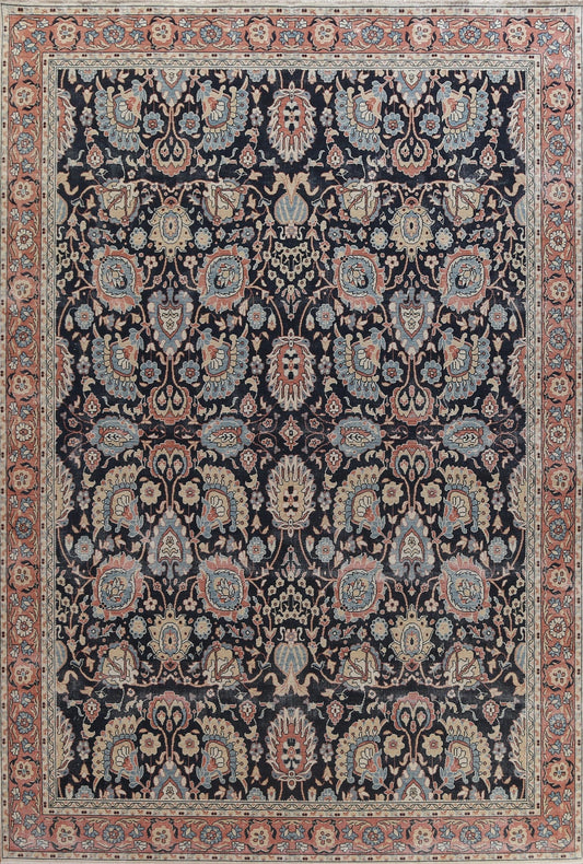 Floral Wool Sultanabad Ziegler Turkish Area Rug 10x13