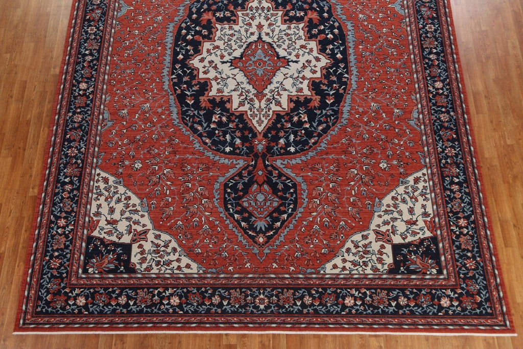 Handmade Sarouk Farahan Wool Turkish Rug 10x13