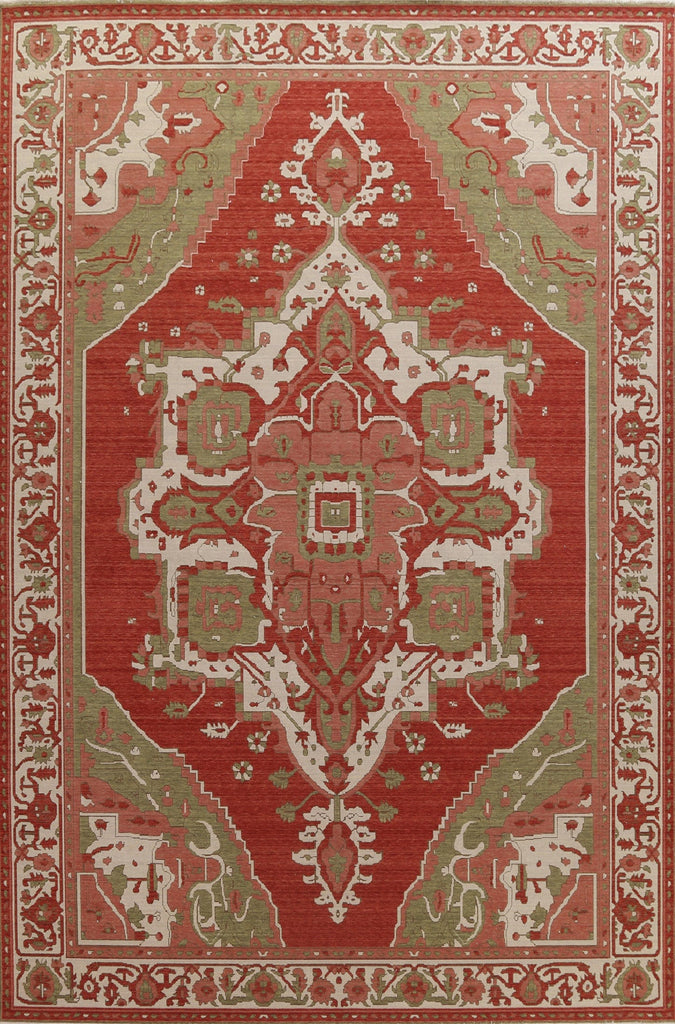 Handmade Wool Heriz Serapi Turkish Area Rug 10x13