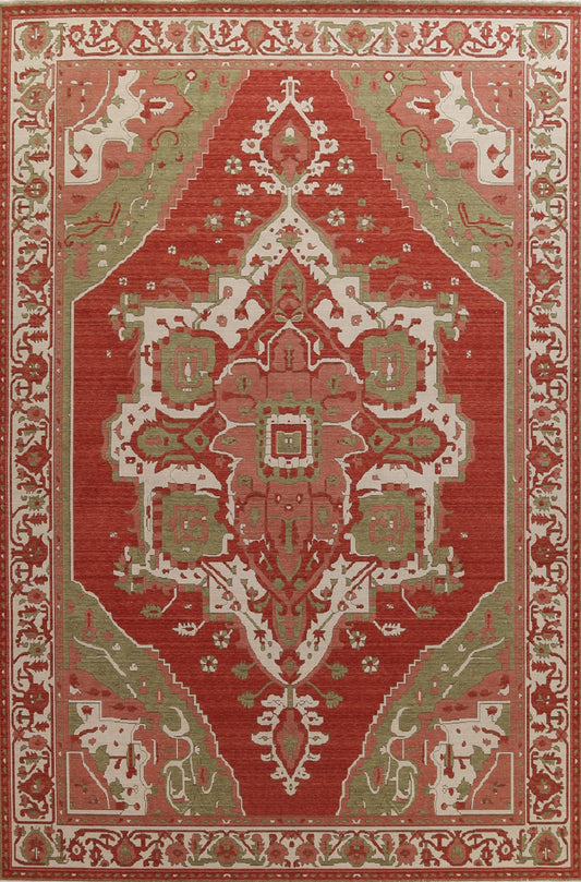 Handmade Wool Heriz Serapi Turkish Area Rug 10x13