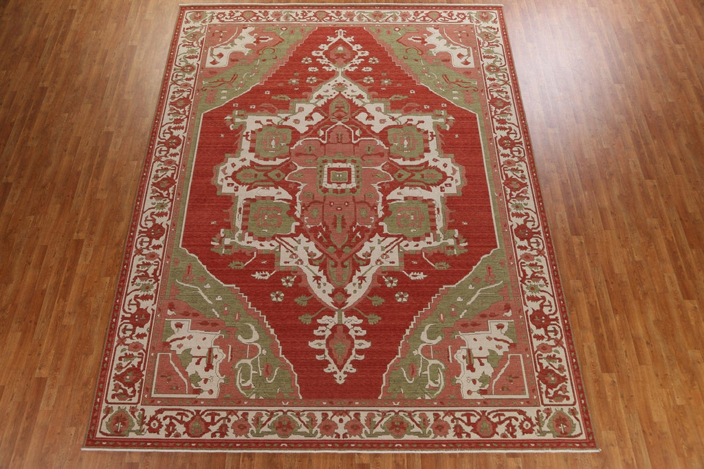 Handmade Wool Heriz Serapi Turkish Area Rug 10x13