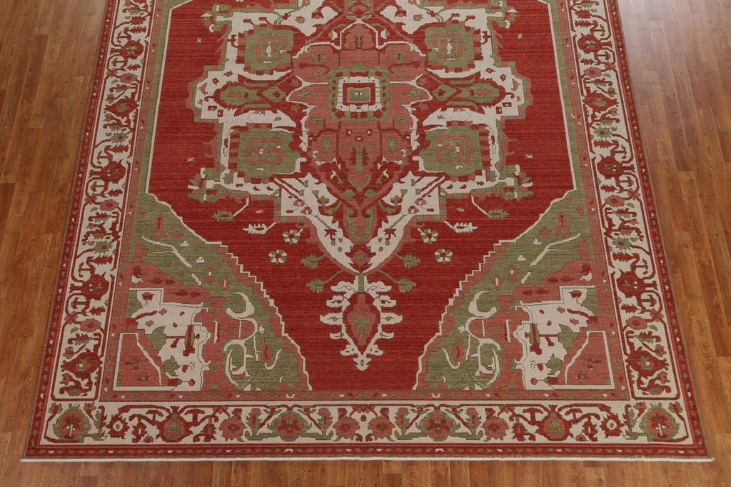 Handmade Wool Heriz Serapi Turkish Area Rug 10x13