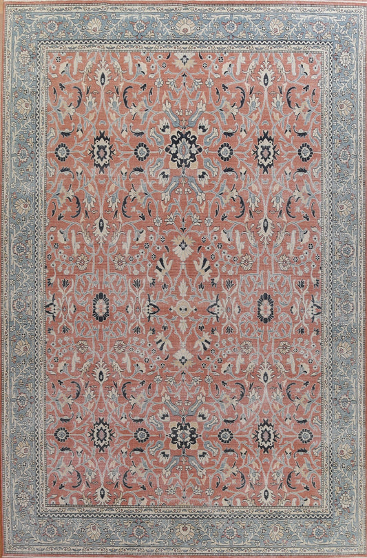 All-Over Floral Sultanabad Ziegler Turkish Area Rug 10x13