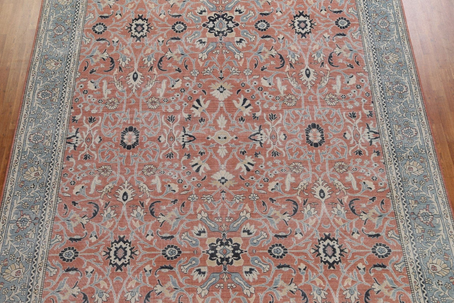 All-Over Floral Sultanabad Ziegler Turkish Area Rug 10x13