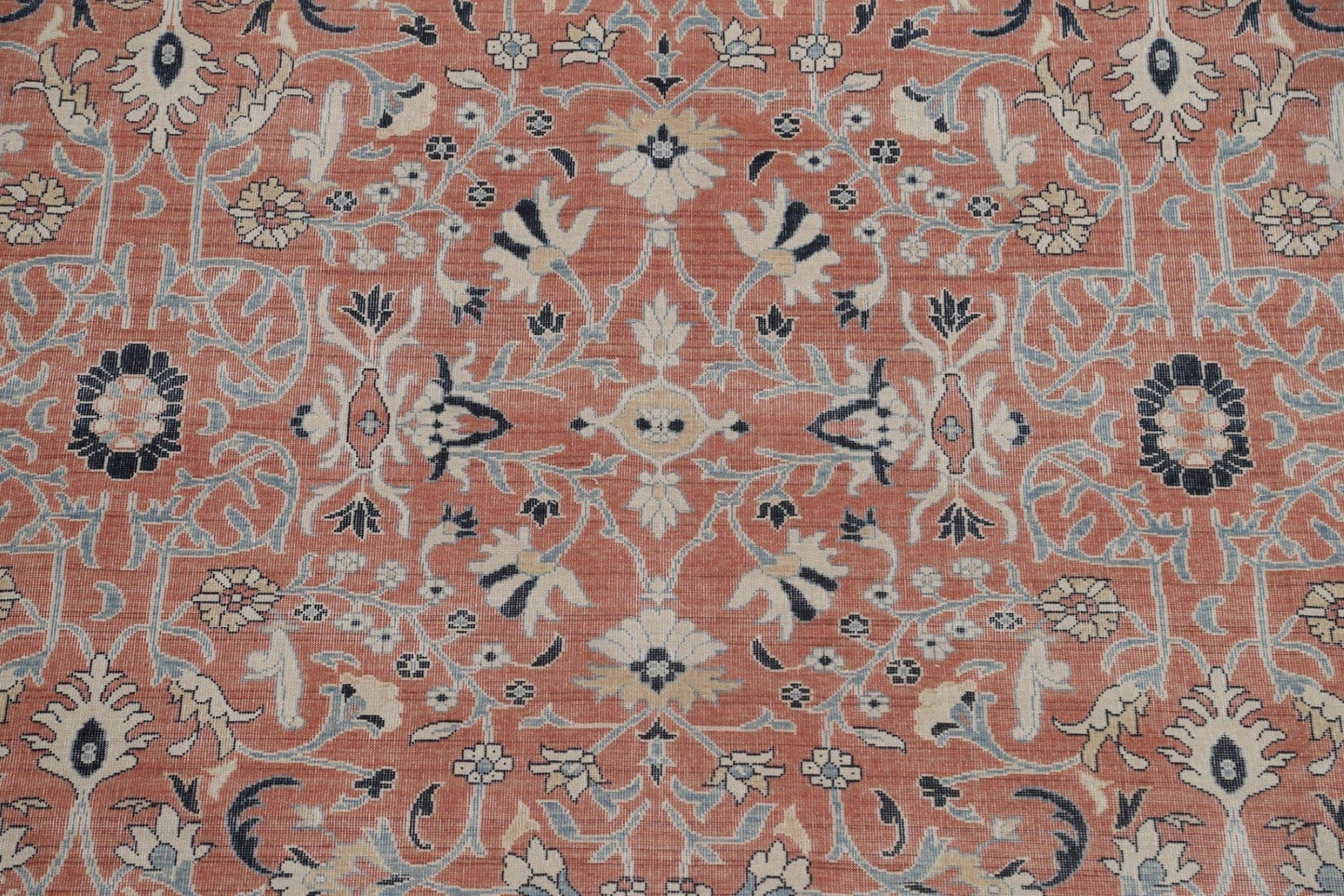 All-Over Floral Sultanabad Ziegler Turkish Area Rug 10x13