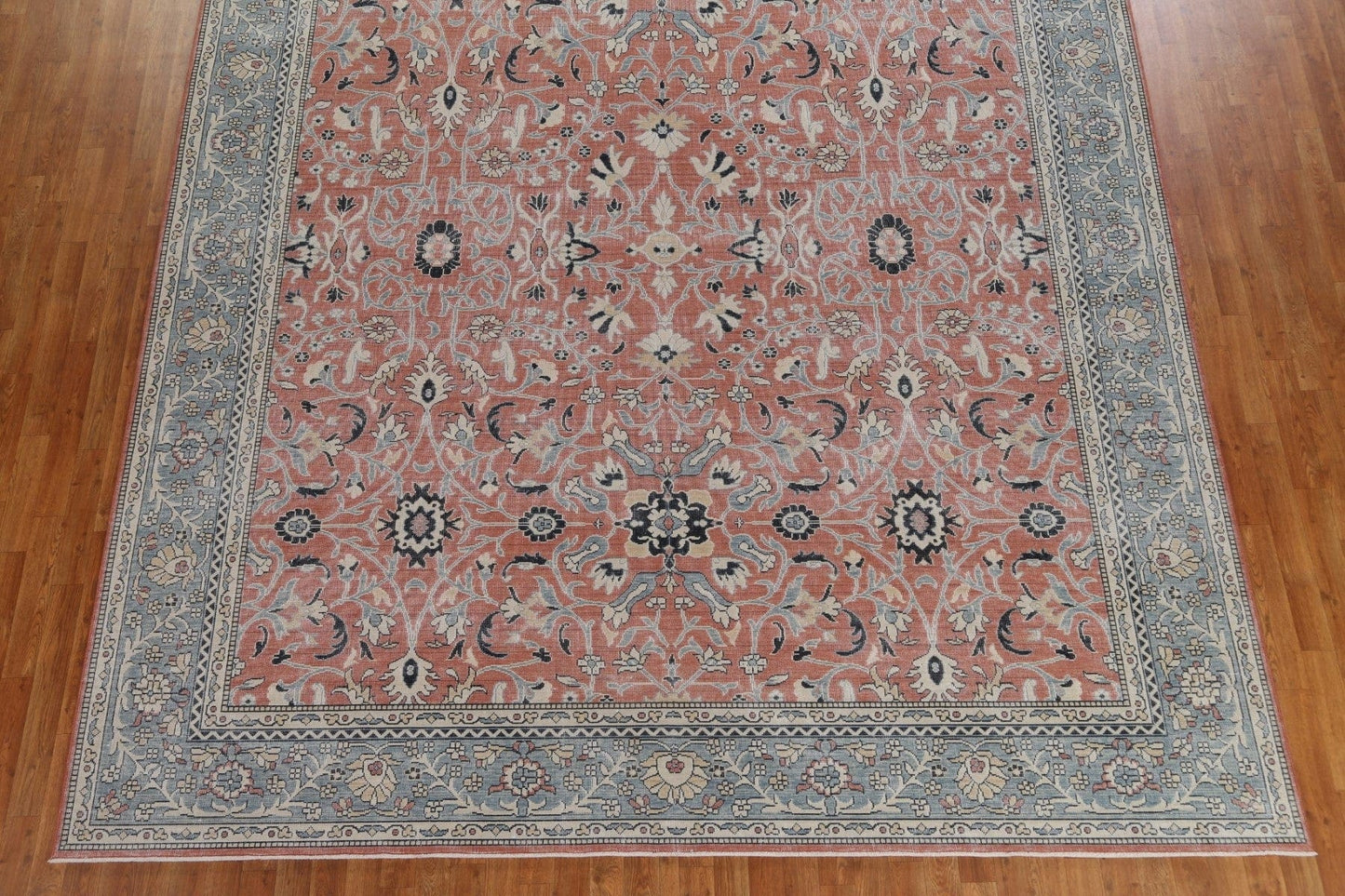 All-Over Floral Sultanabad Ziegler Turkish Area Rug 10x13