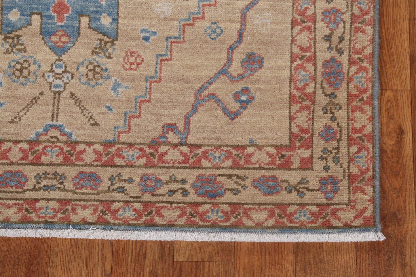 Geometric Heriz Serapi Oriental Runner Rug 3x12