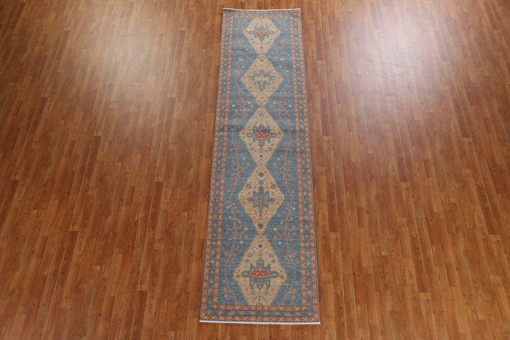 Wool Heriz Serapi Turkish Runner Rug 3x12