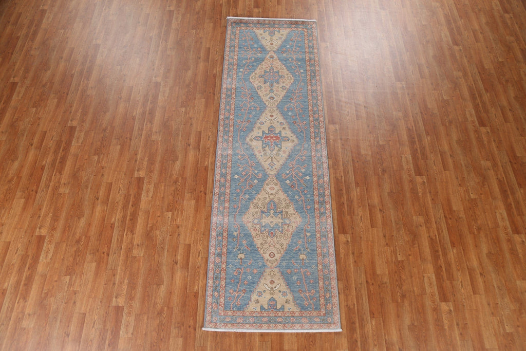 Wool Heriz Serapi Turkish Runner Rug 3x10