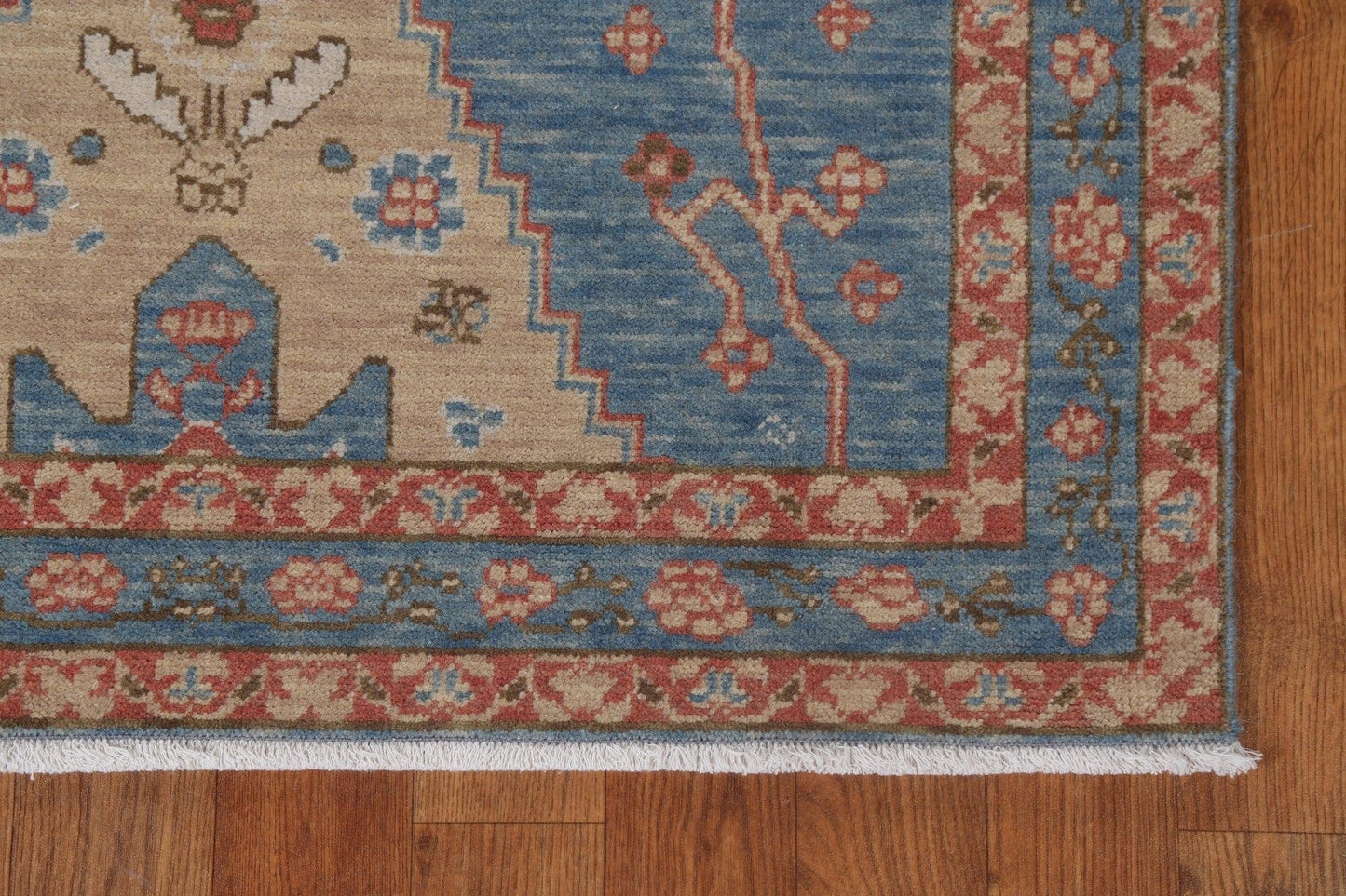 Handmade Wool Heriz Serapi Oriental Runner Rug 3x10