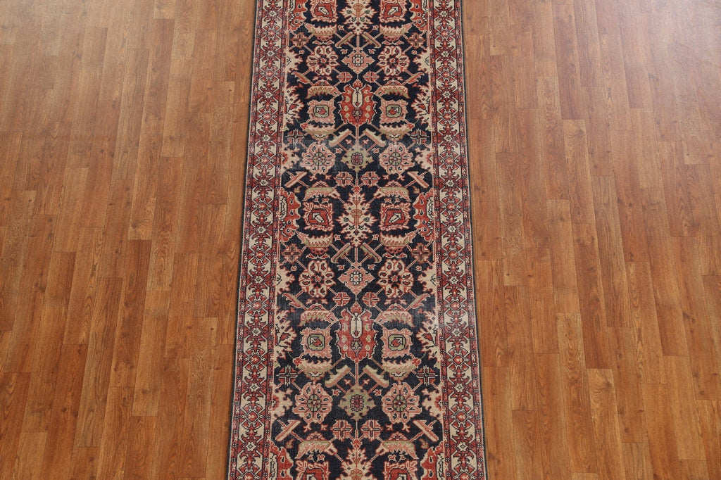 Handmade Wool Ziegler Oriental Runner Rug 3x8