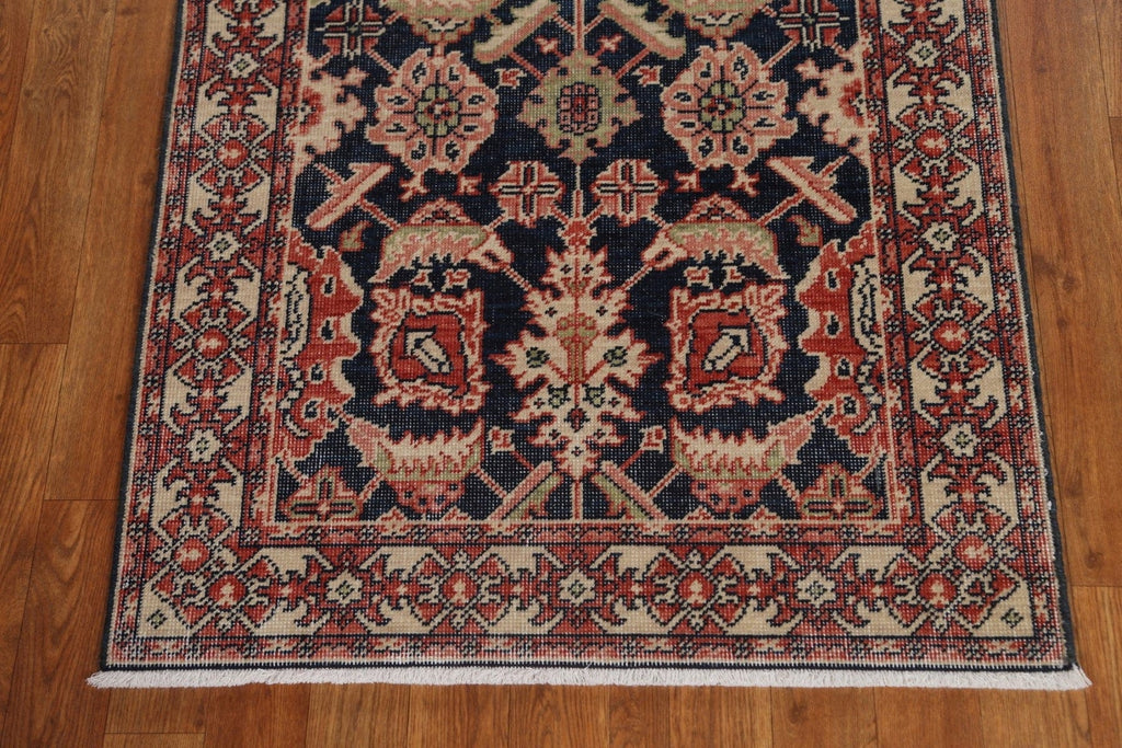 Handmade Wool Ziegler Oriental Runner Rug 3x8