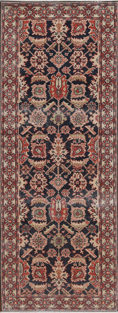 Handmade Wool Ziegler Oriental Runner Rug 3x8