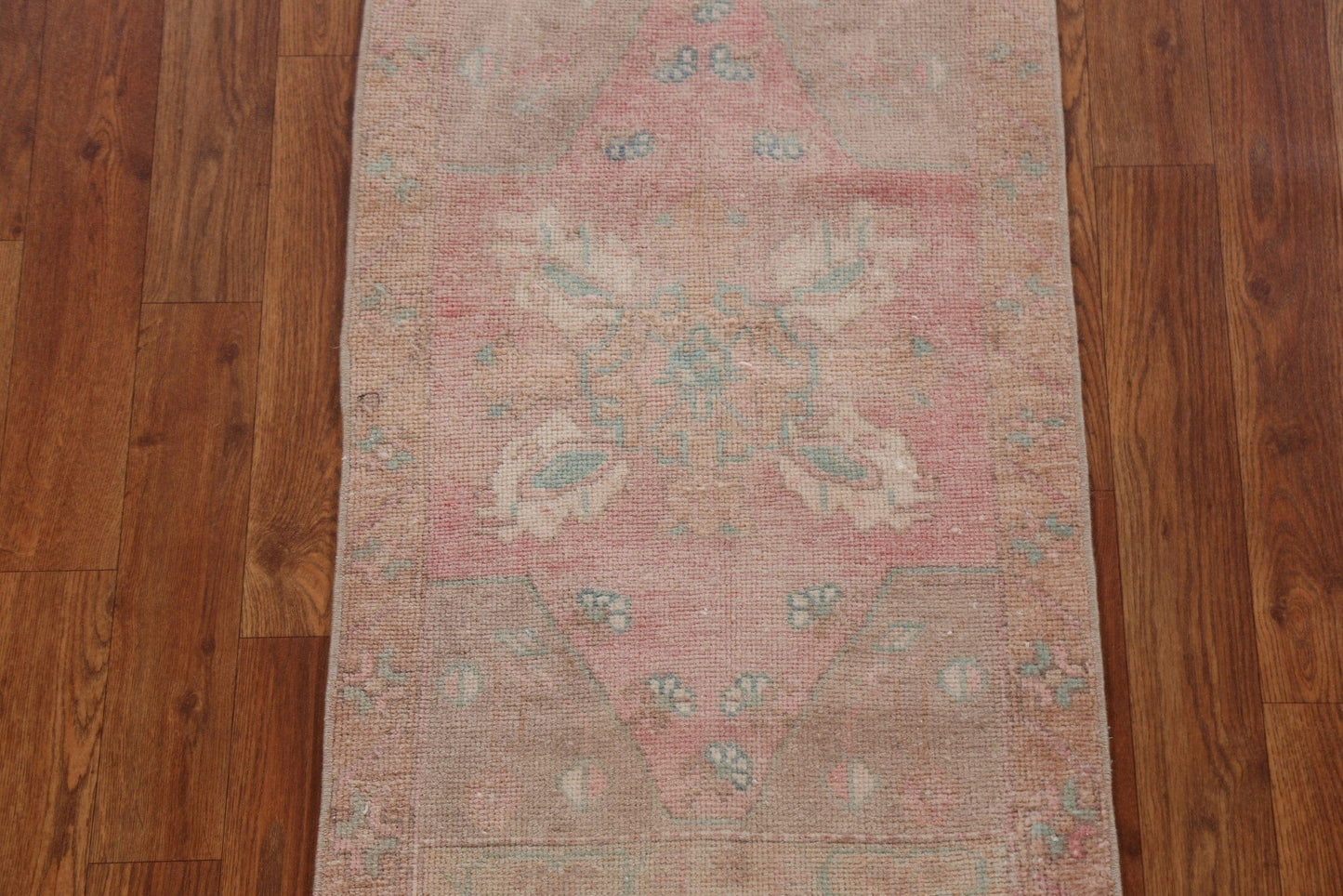 Antique Look Vegetable Dye Oushak Turkish Wool Rug 2x3