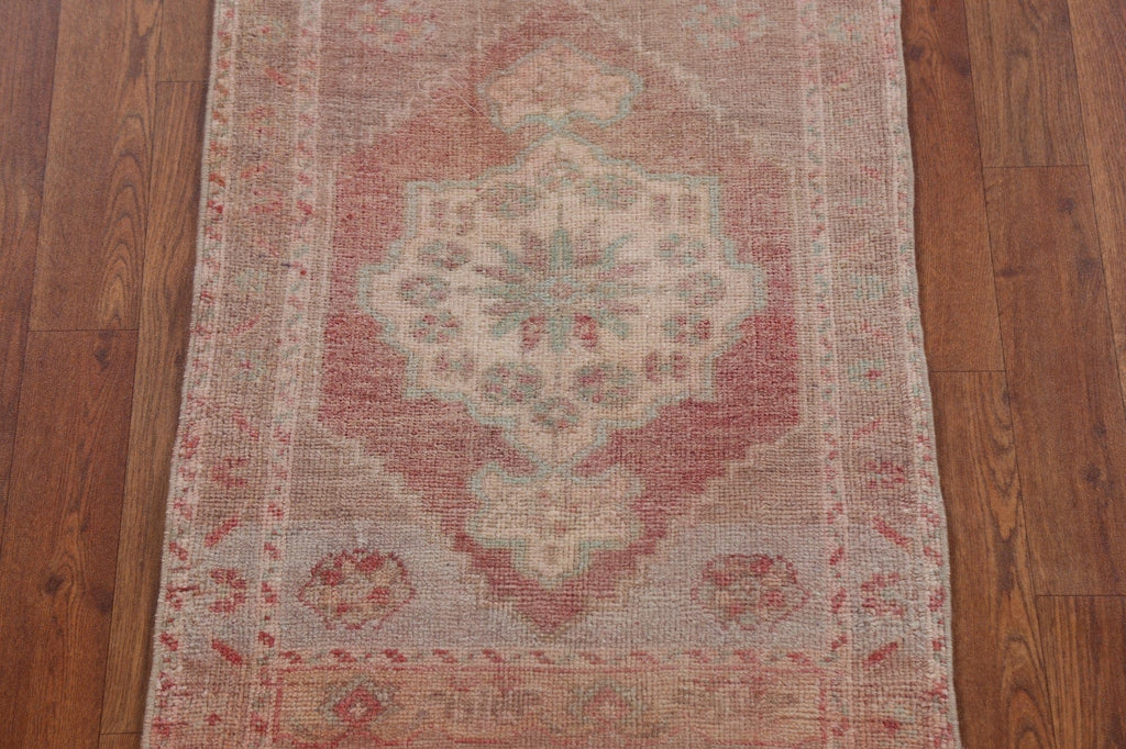 Vegetable Dye Antique Look Oushak Oriental Wool Rug 2x3