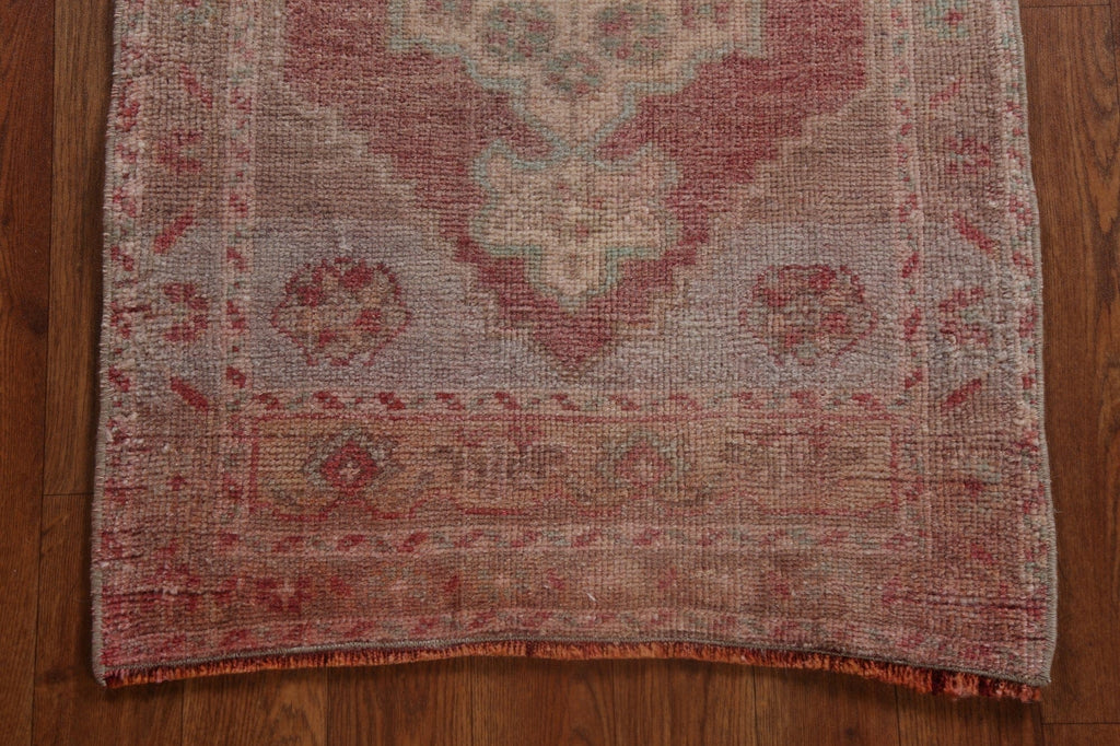 Vegetable Dye Antique Look Oushak Oriental Wool Rug 2x3