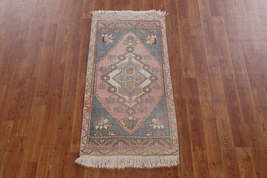 Handmade Wool Anatolian Oriental Rug 2x3