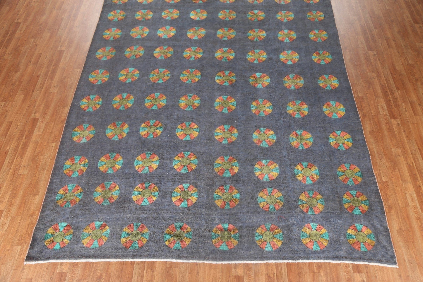 Over-Dyed Wool Contemporary Persian Area Rug 10x12