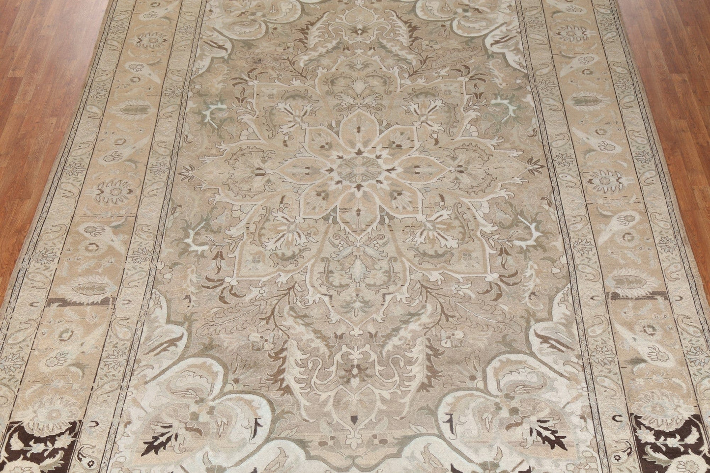 Vegetable Dye Wool Heriz Persian Area Rug 10x13