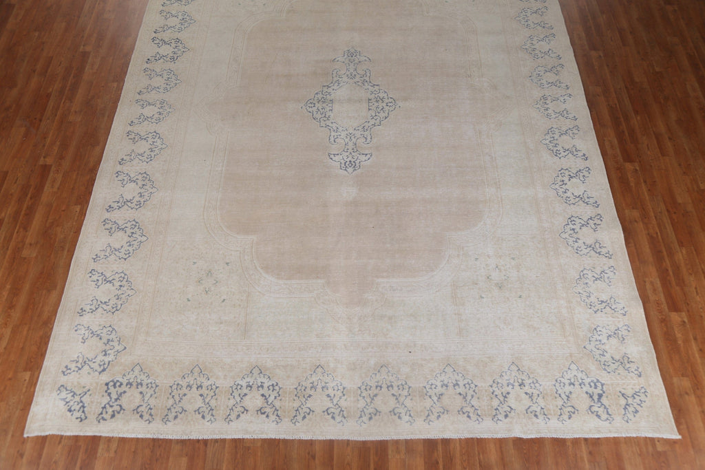 Antique Wool Kerman Persian Area Rug 10x13