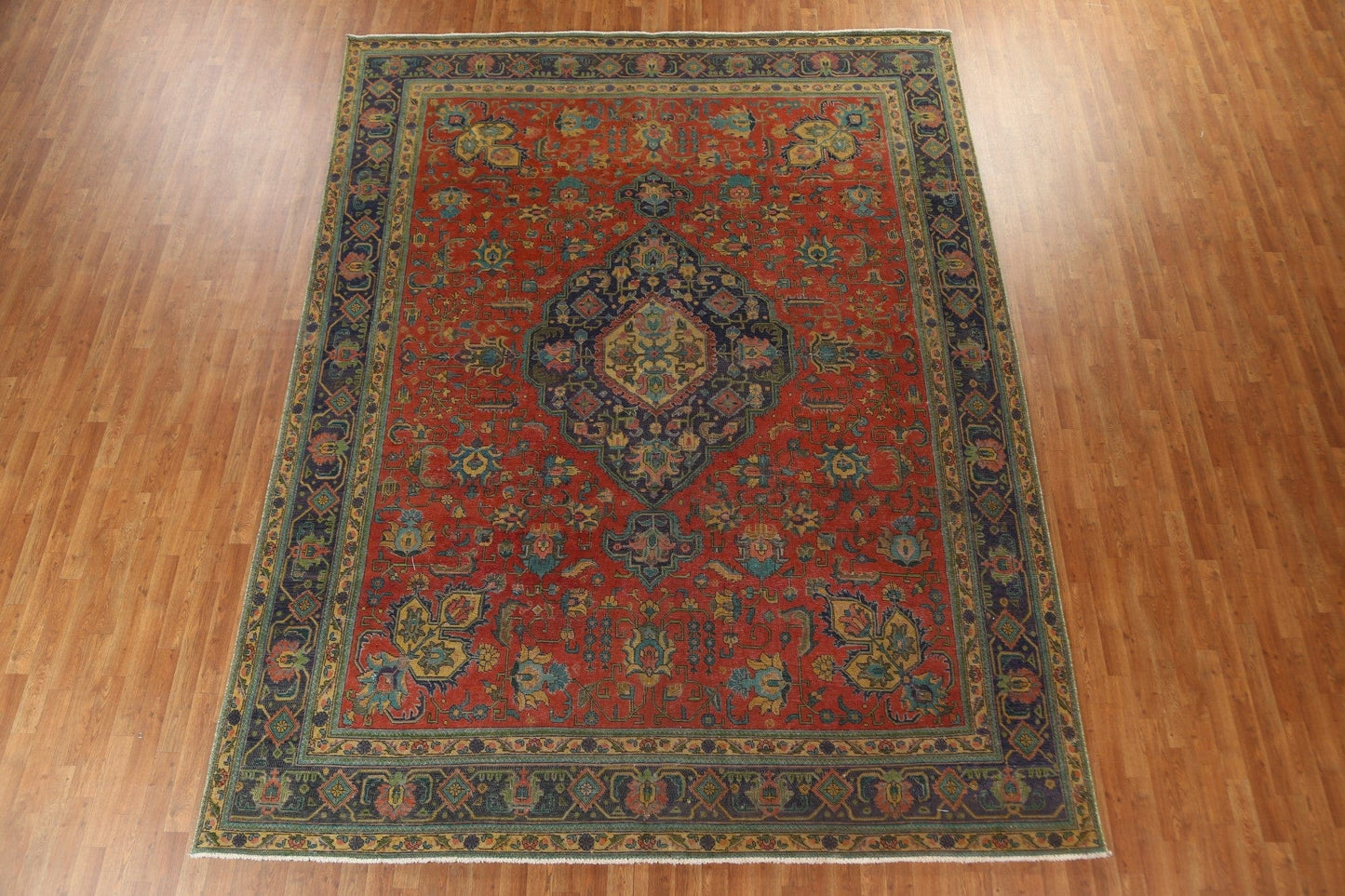 Over-Dyed Handmade Tabriz Persian Area Rug 10x13