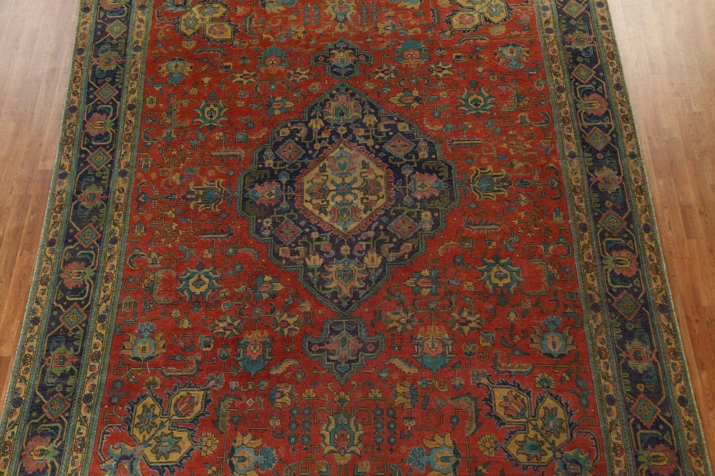 Over-Dyed Handmade Tabriz Persian Area Rug 10x13