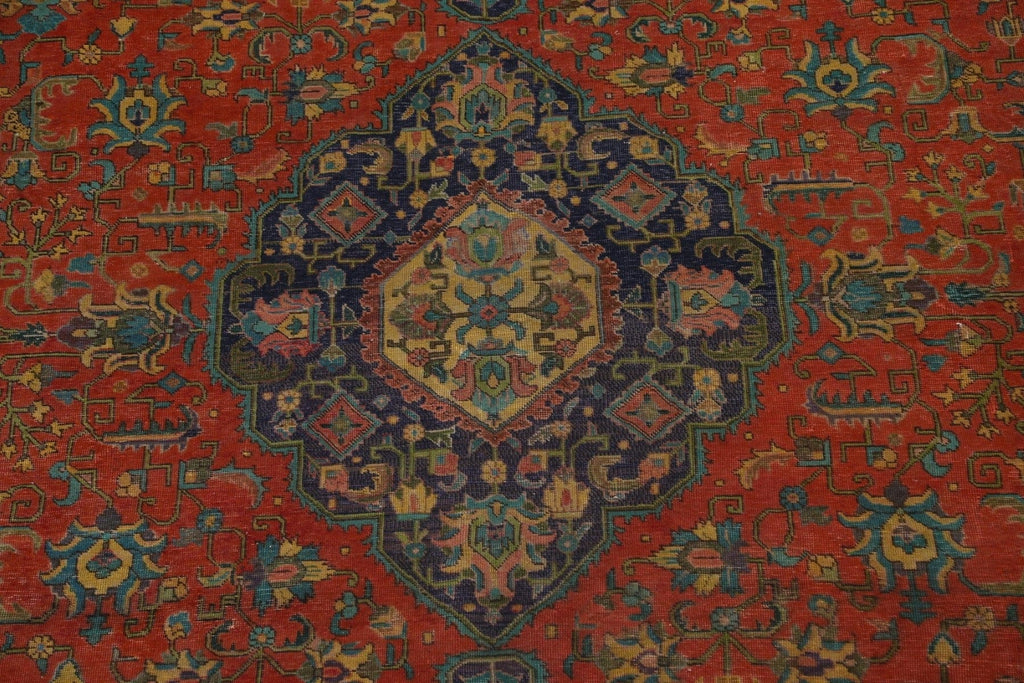 Over-Dyed Handmade Tabriz Persian Area Rug 10x13