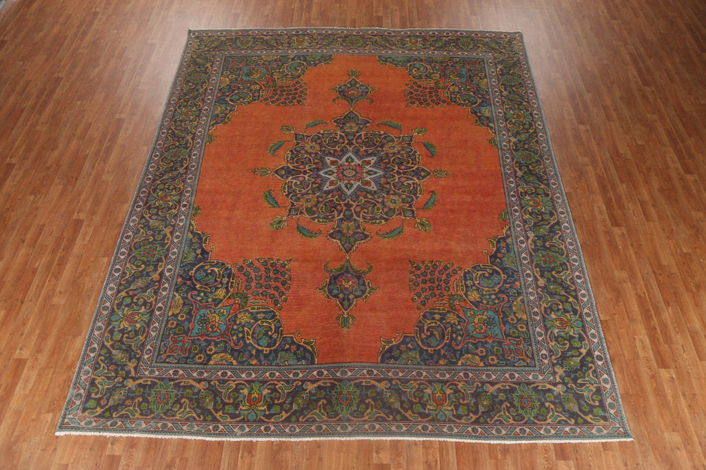 Handmade Wool Tabriz Persian Area Rug 10x12