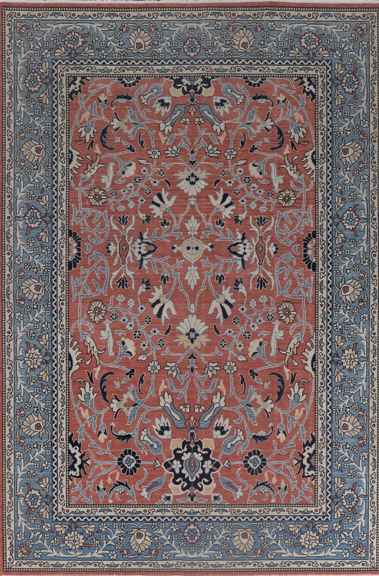 Handmade Wool Sultanabad Ziegler Turkish Rug 7x10