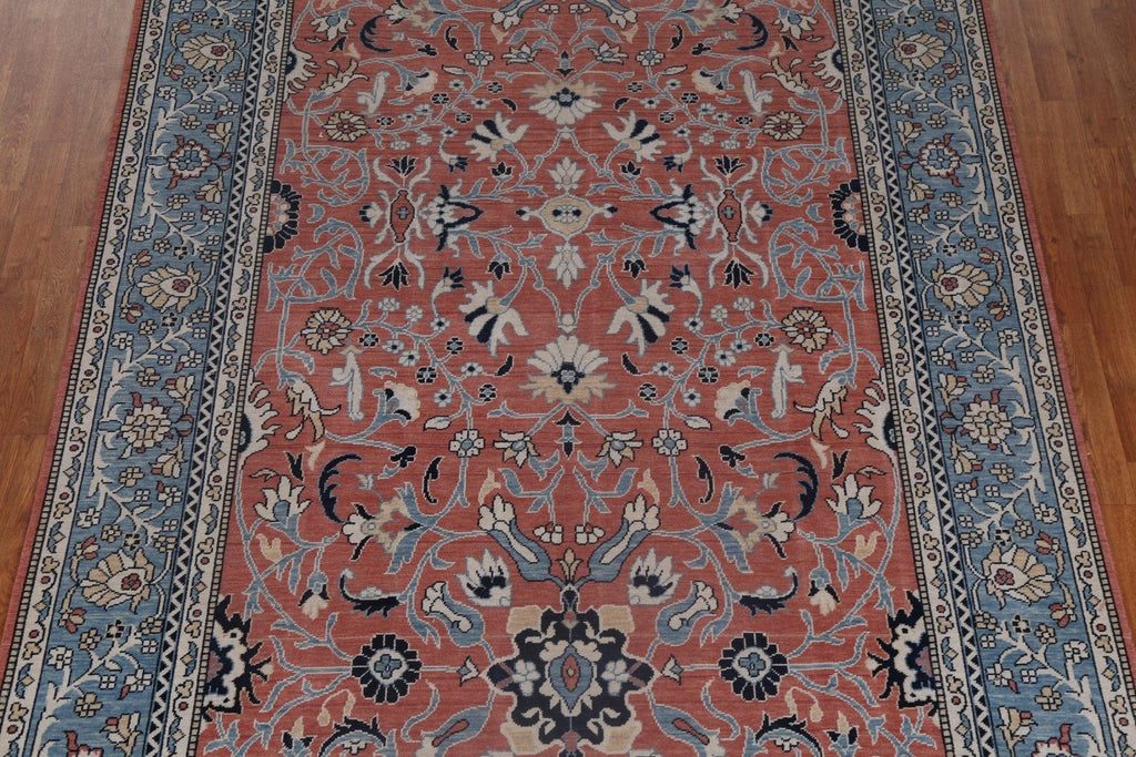 Handmade Wool Sultanabad Ziegler Turkish Rug 7x10