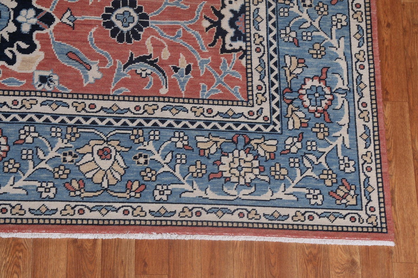 Handmade Wool Sultanabad Ziegler Turkish Rug 7x10