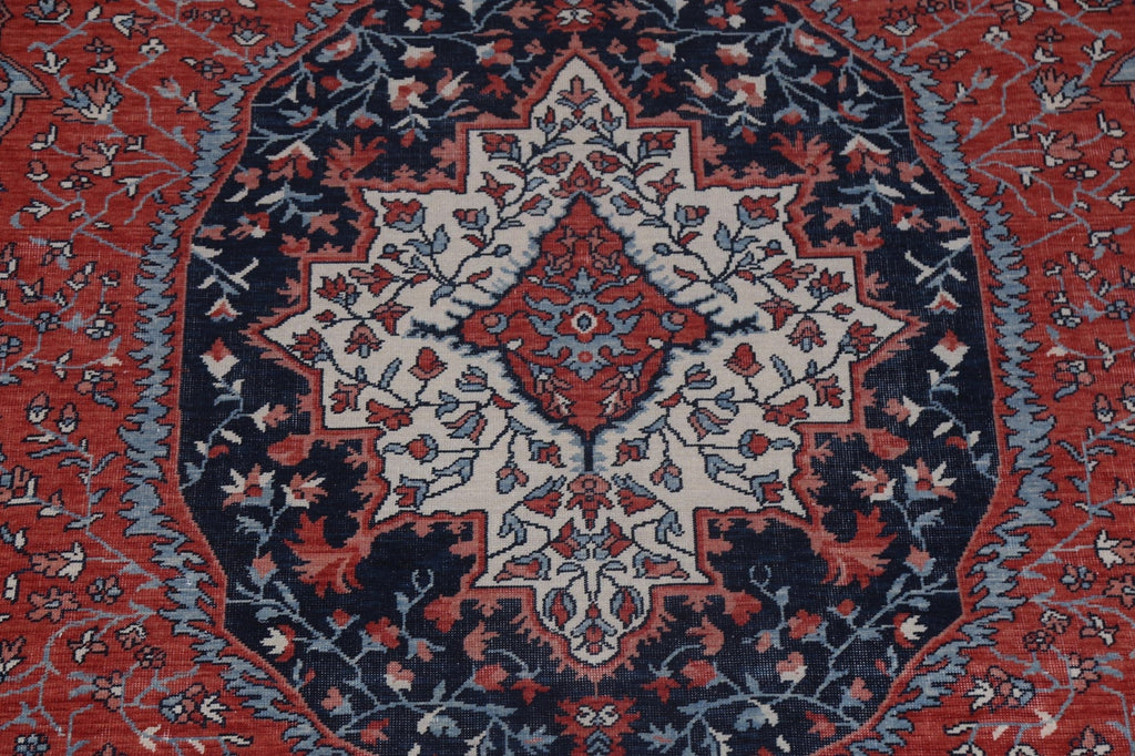 Floral Sarouk Farahan Handmade Turkish Rug 7x10