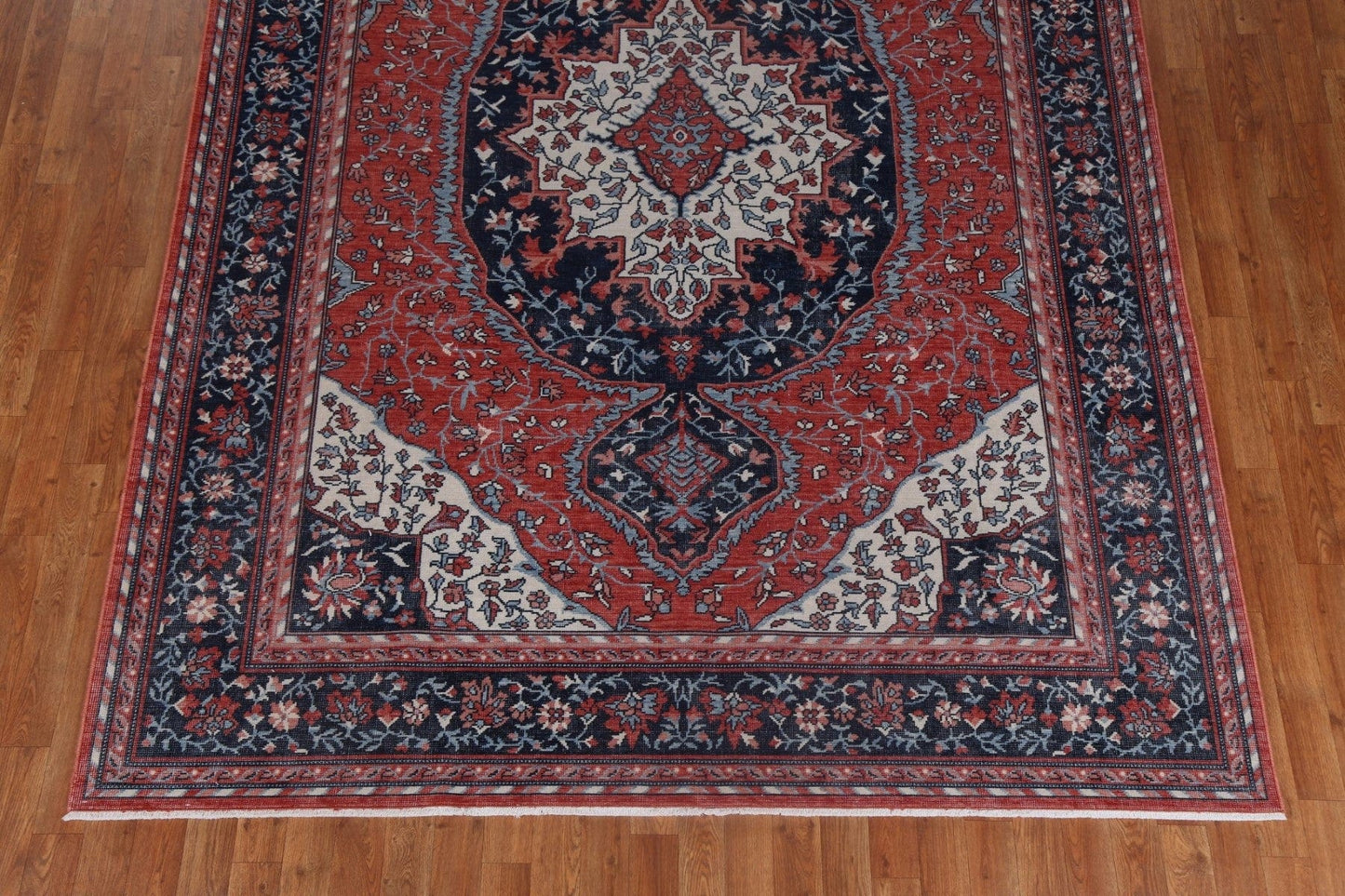 Floral Sarouk Farahan Handmade Turkish Rug 7x10