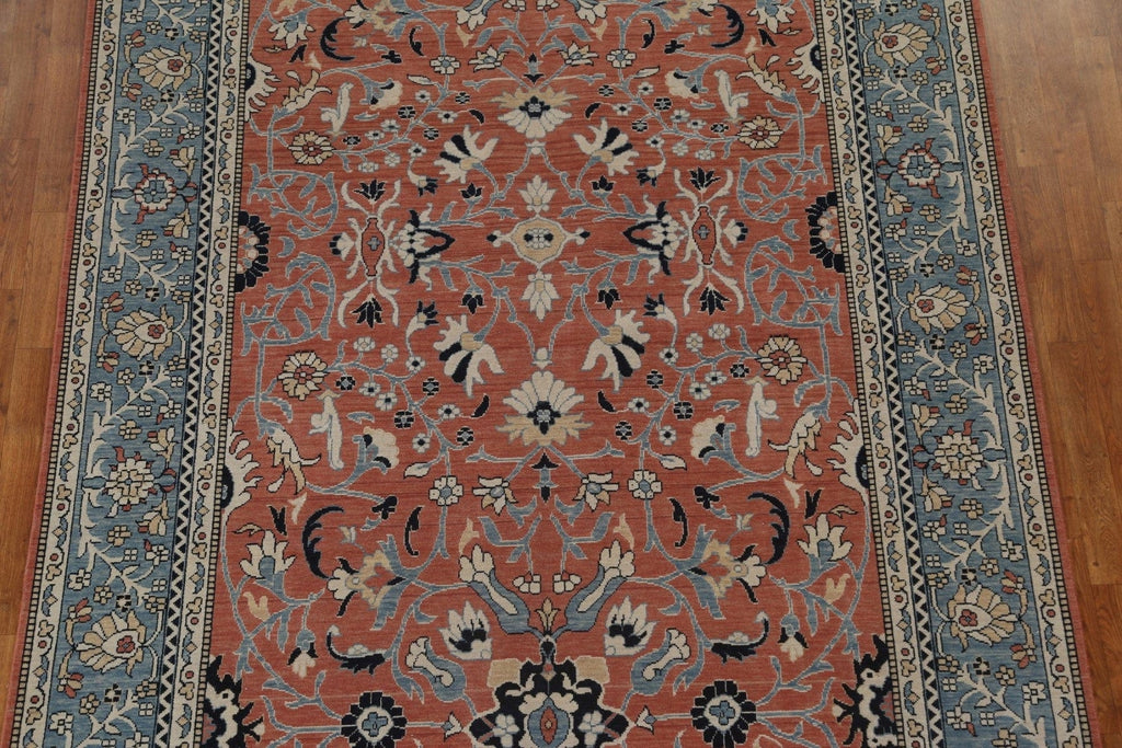 Handmade Wool Sultanabad Ziegler Turkish Rug 7x10