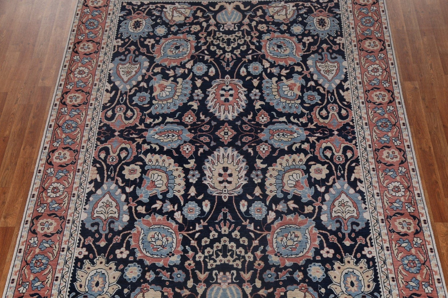 Handmade Wool Sultanabad Ziegler Turkish Rug 7x10